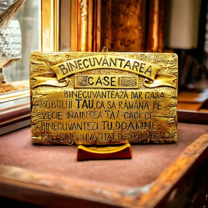 Detaliu gravură – Binecuvântarea Casei